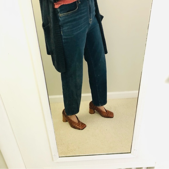 HUDSON JEANS NOA EFFRIE MID-RISE STRAIGHT CROP JEAN 28 - Picture 3 of 17